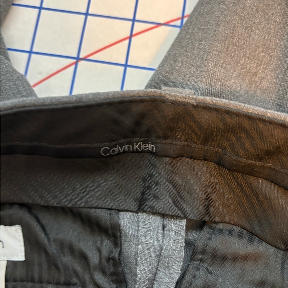 Calvin Klein Gray Trousers Women’s Size 12 - Picture 9 of 11